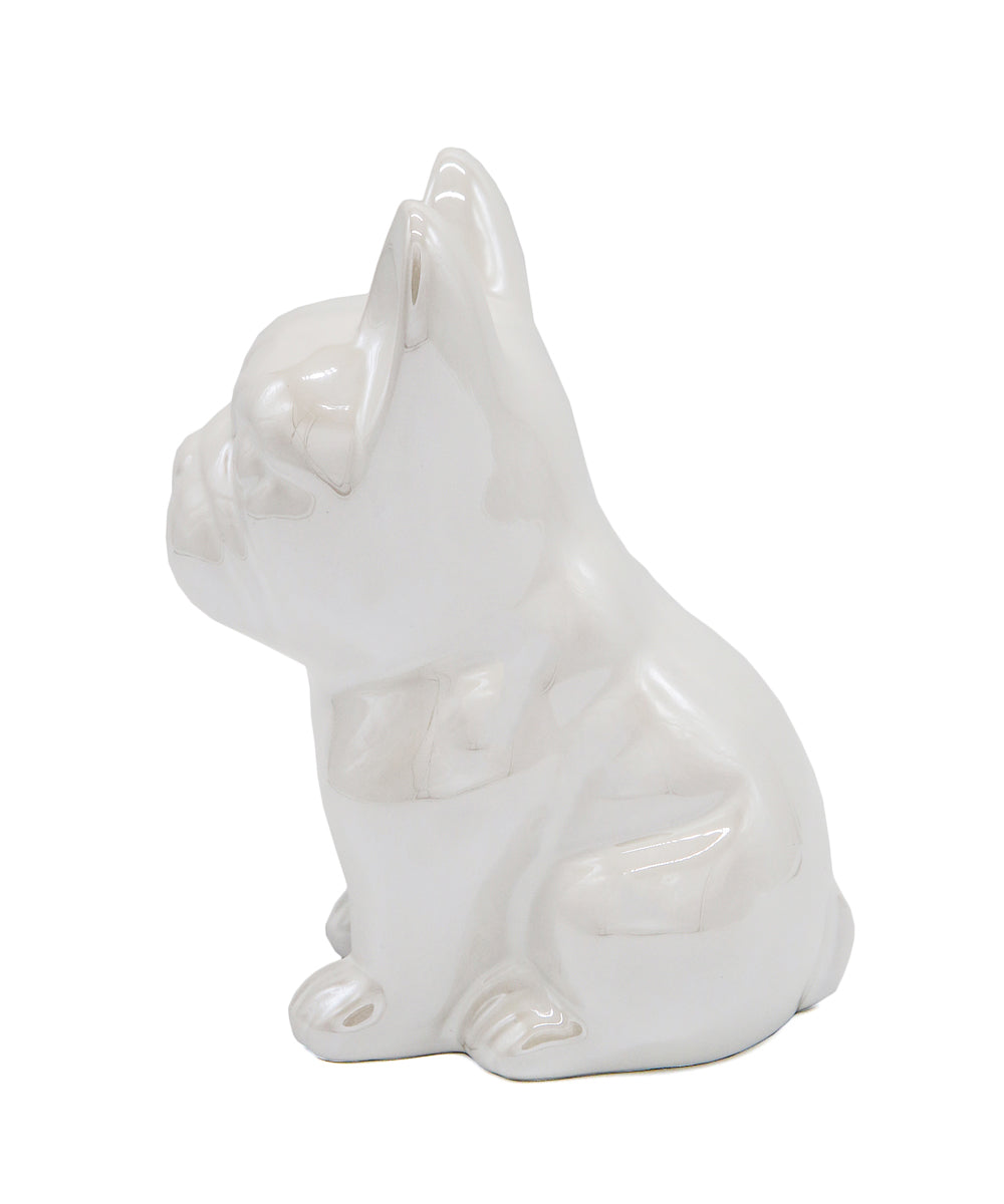 Sitting French Bulldog Ceramic Pet Statue