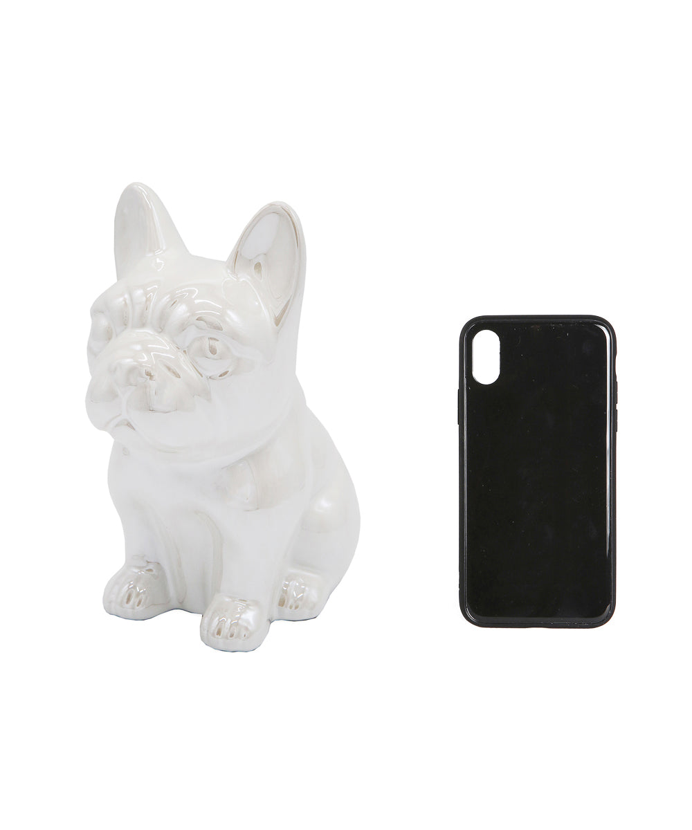 Sitting French Bulldog Ceramic Pet Statue