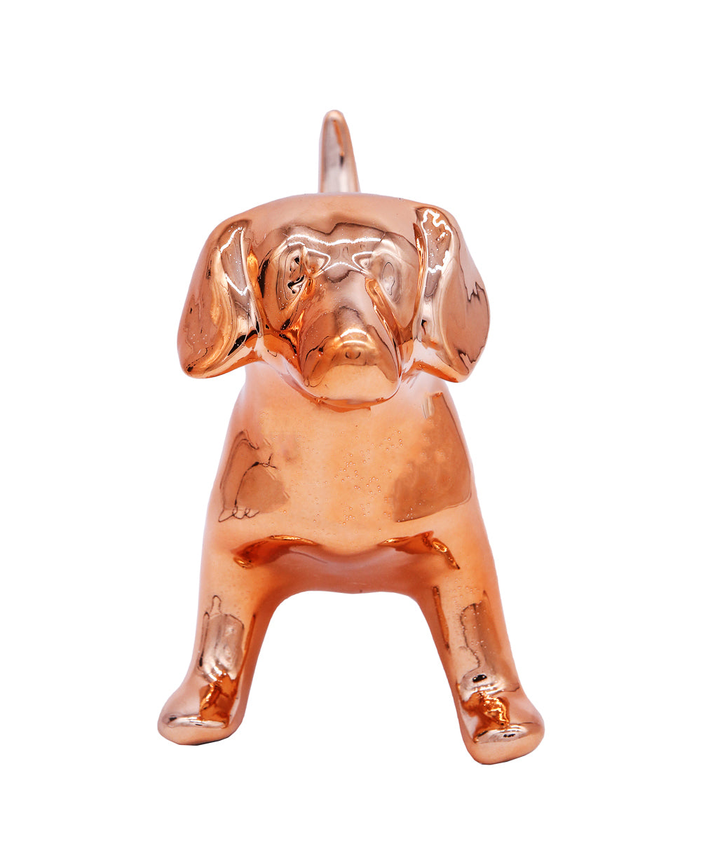 Standing Beagle Ceramic Statue, Custom Pet Statue