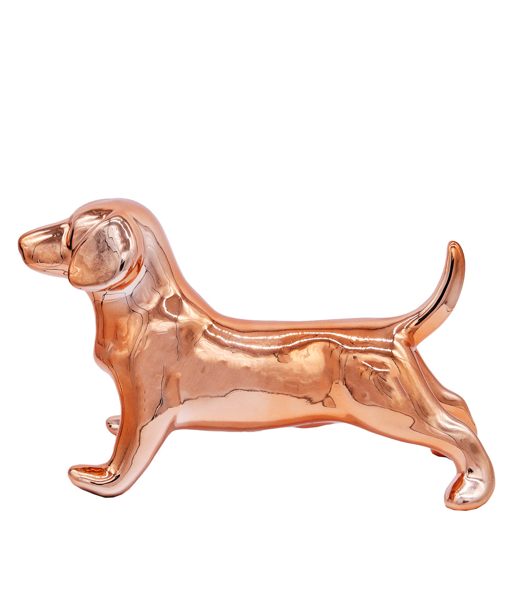 Standing Beagle Ceramic Statue, Custom Pet Statue