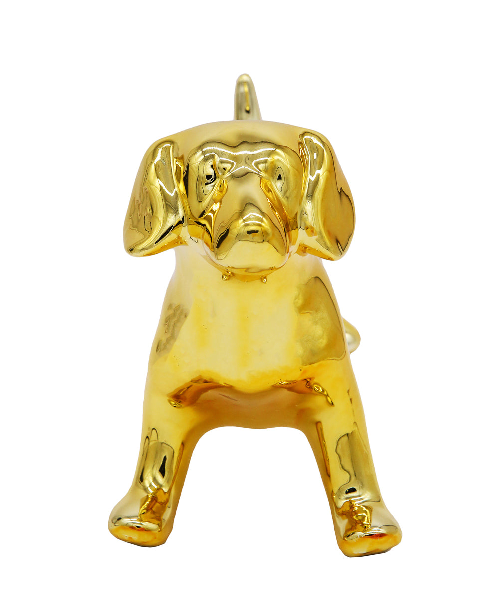 Standing Beagle Ceramic Statue, Custom Pet Statue