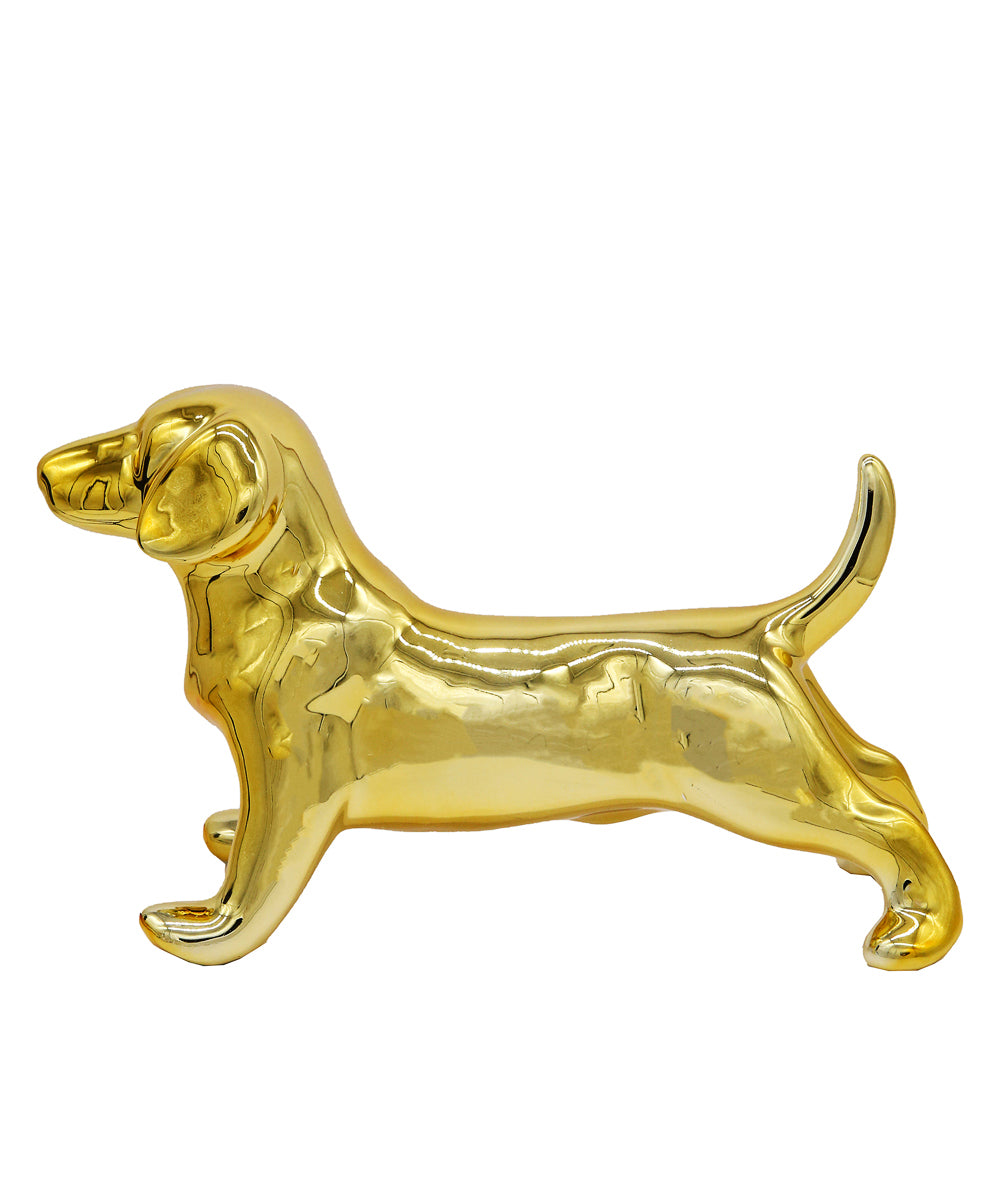 Standing Beagle Ceramic Statue, Custom Pet Statue