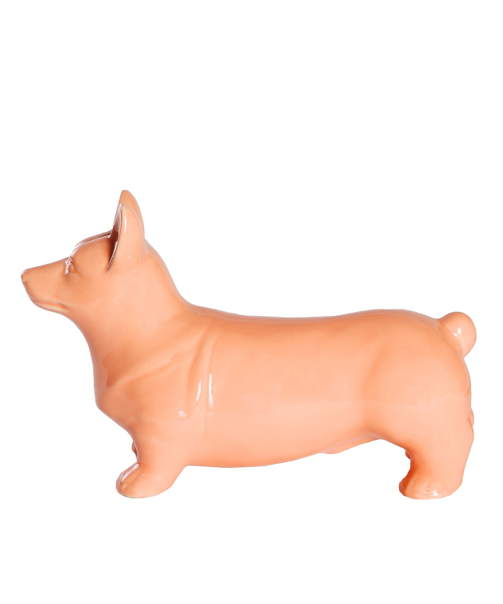 Standing Corgi Ceramic Pet Statue