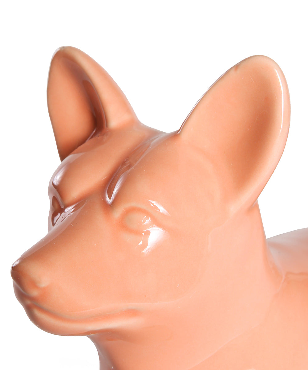 Standing Corgi Ceramic Pet Statue