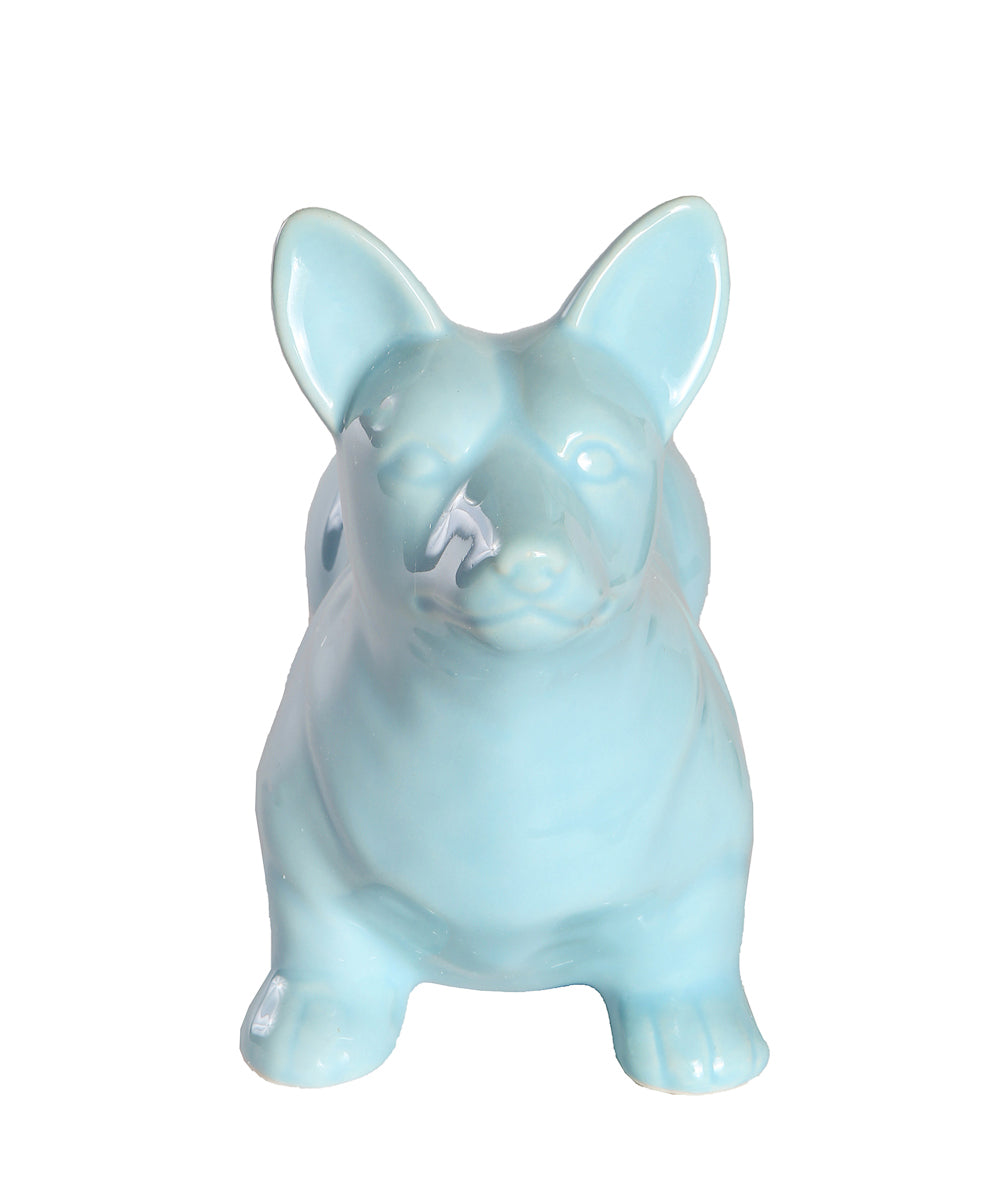 Standing Corgi Ceramic Pet Statue