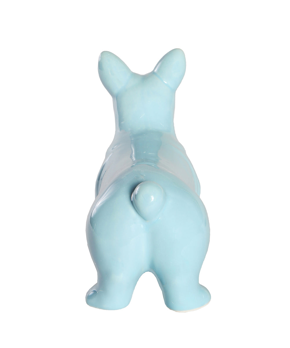 Standing Corgi Ceramic Pet Statue