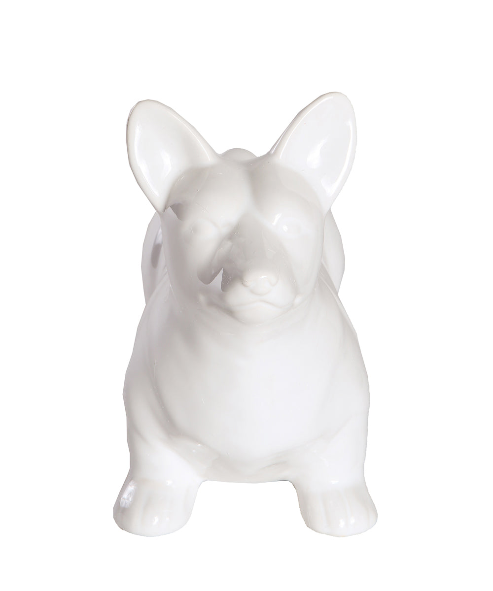 Standing Corgi Ceramic Pet Statue