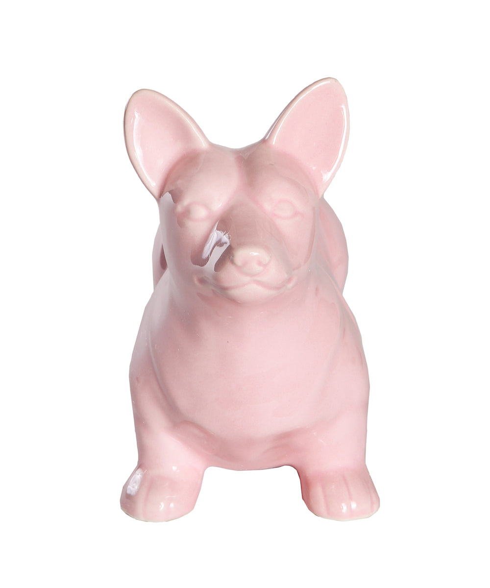 Standing Corgi Ceramic Pet Statue