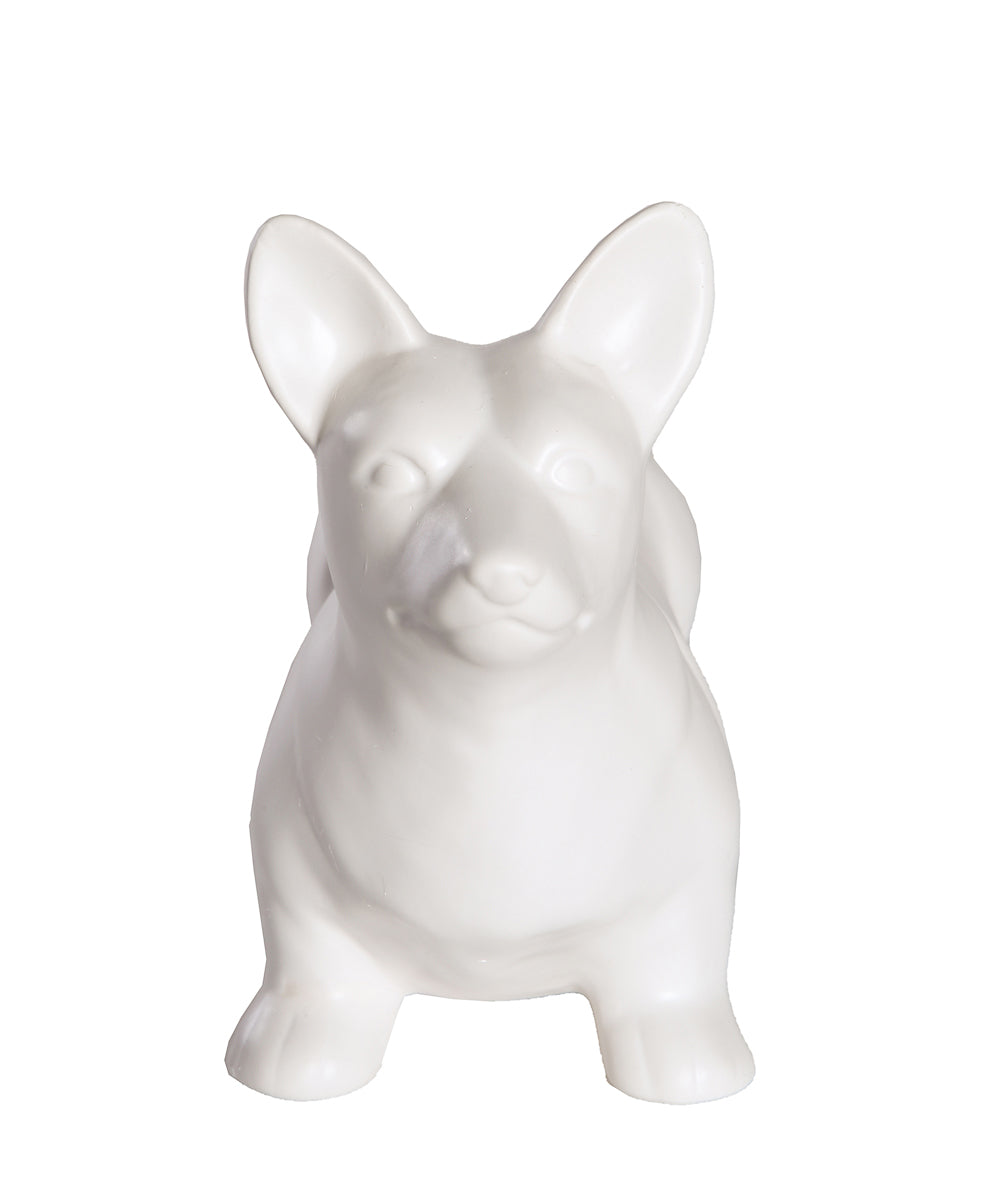 Standing Corgi Ceramic Pet Statue