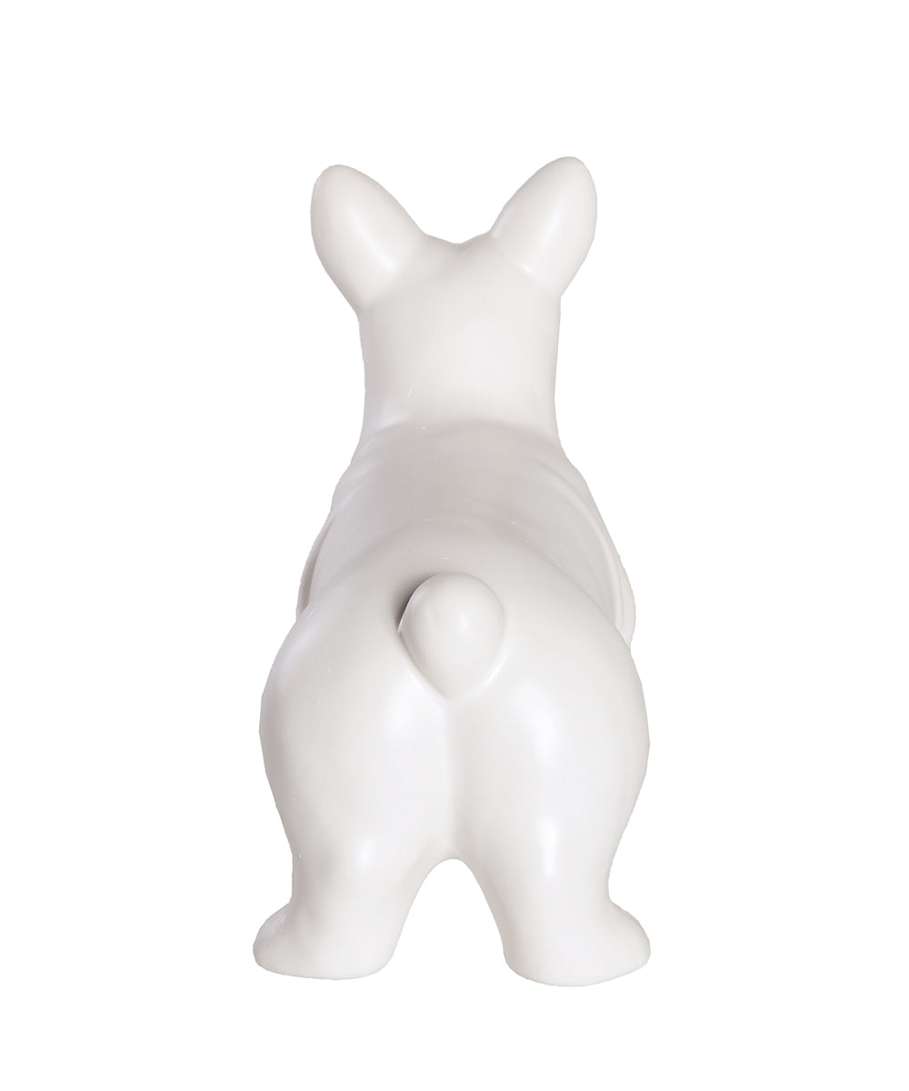 Standing Corgi Ceramic Pet Statue