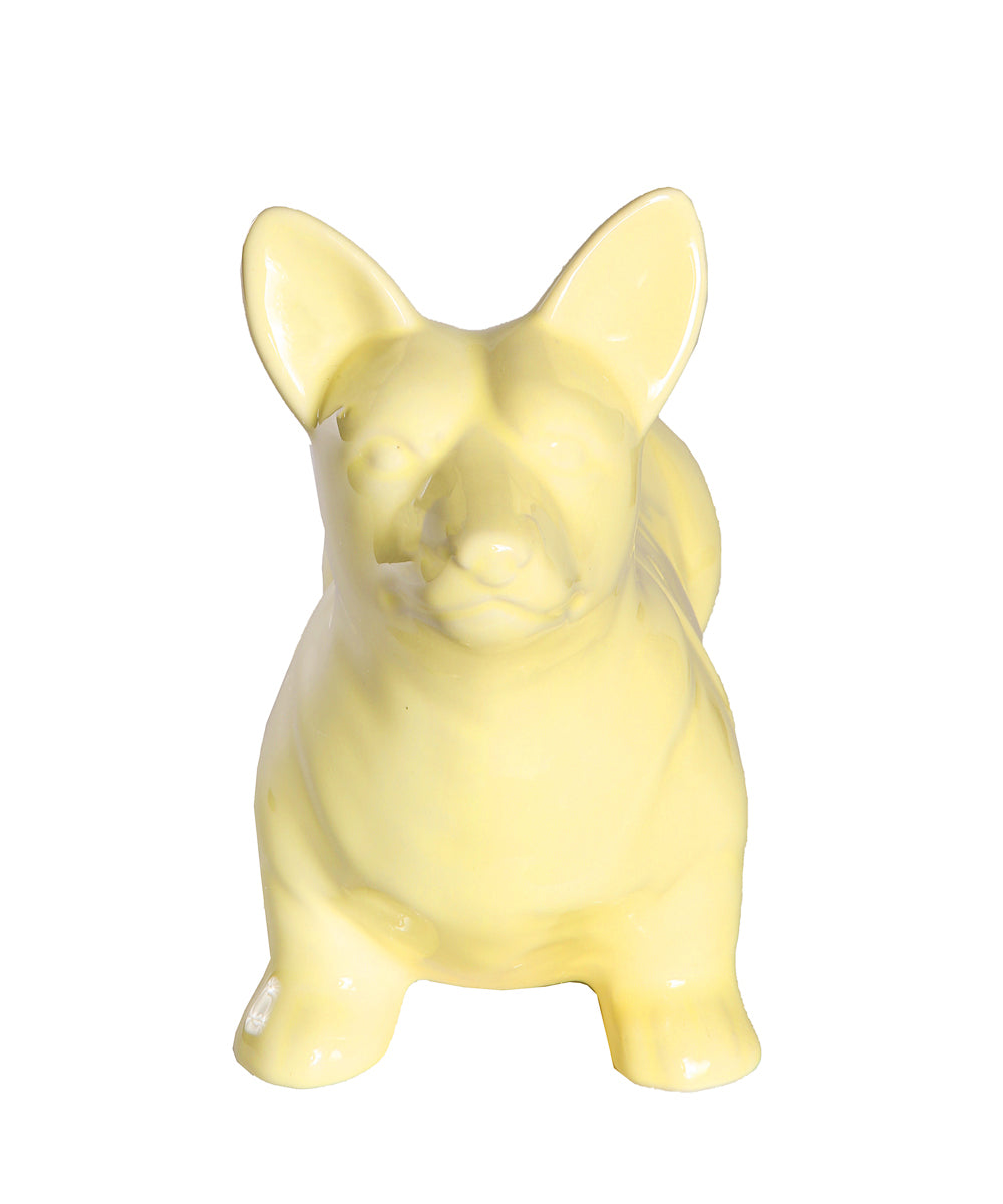 Standing Corgi Ceramic Pet Statue