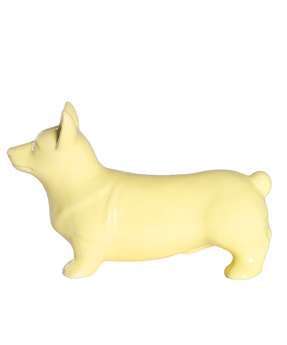 Standing Corgi Ceramic Pet Statue