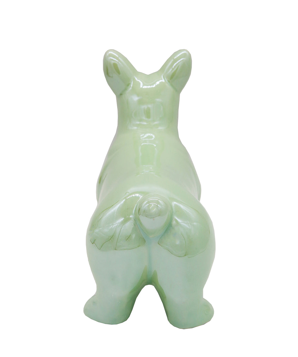 Standing Corgi Ceramic Pet Statue