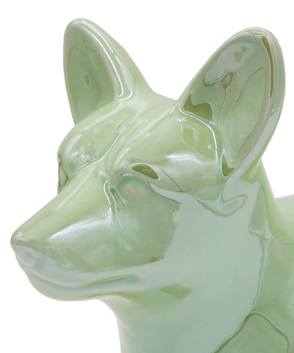Standing Corgi Ceramic Pet Statue