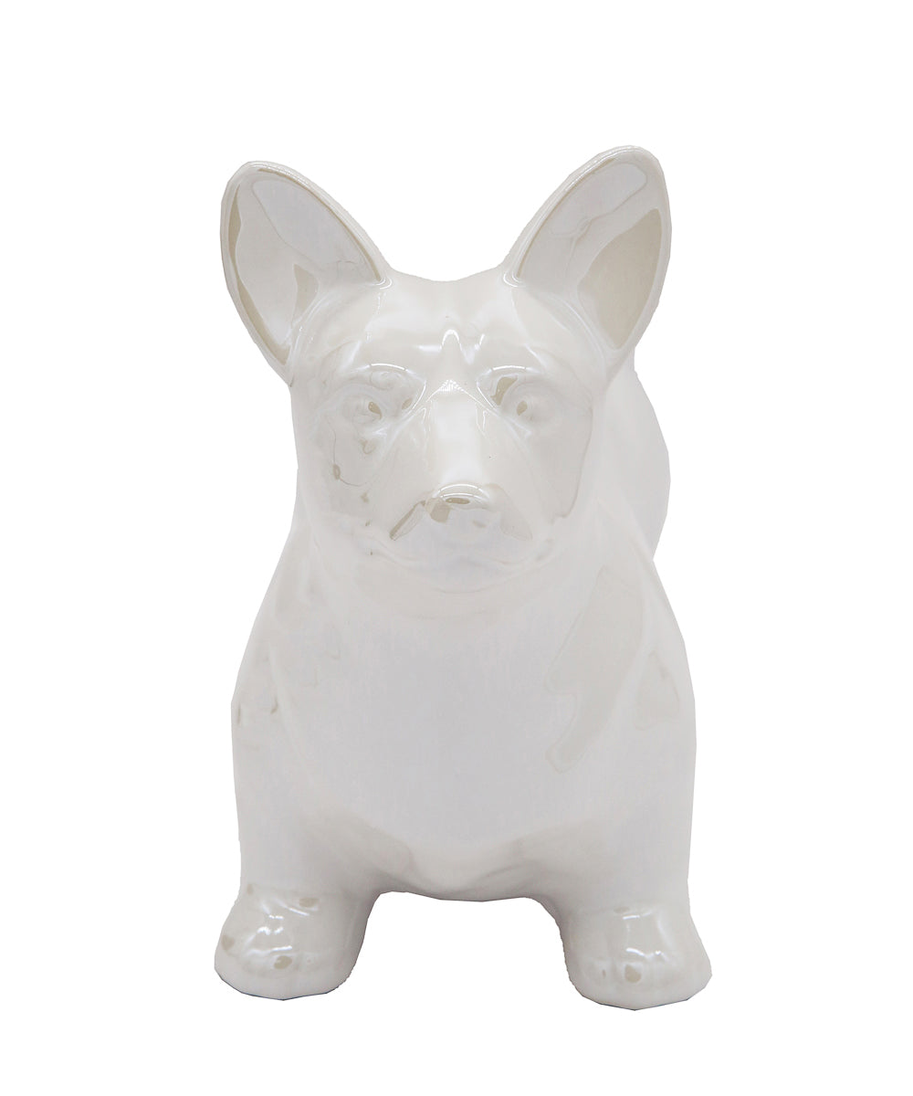 Standing Corgi Ceramic Pet Statue