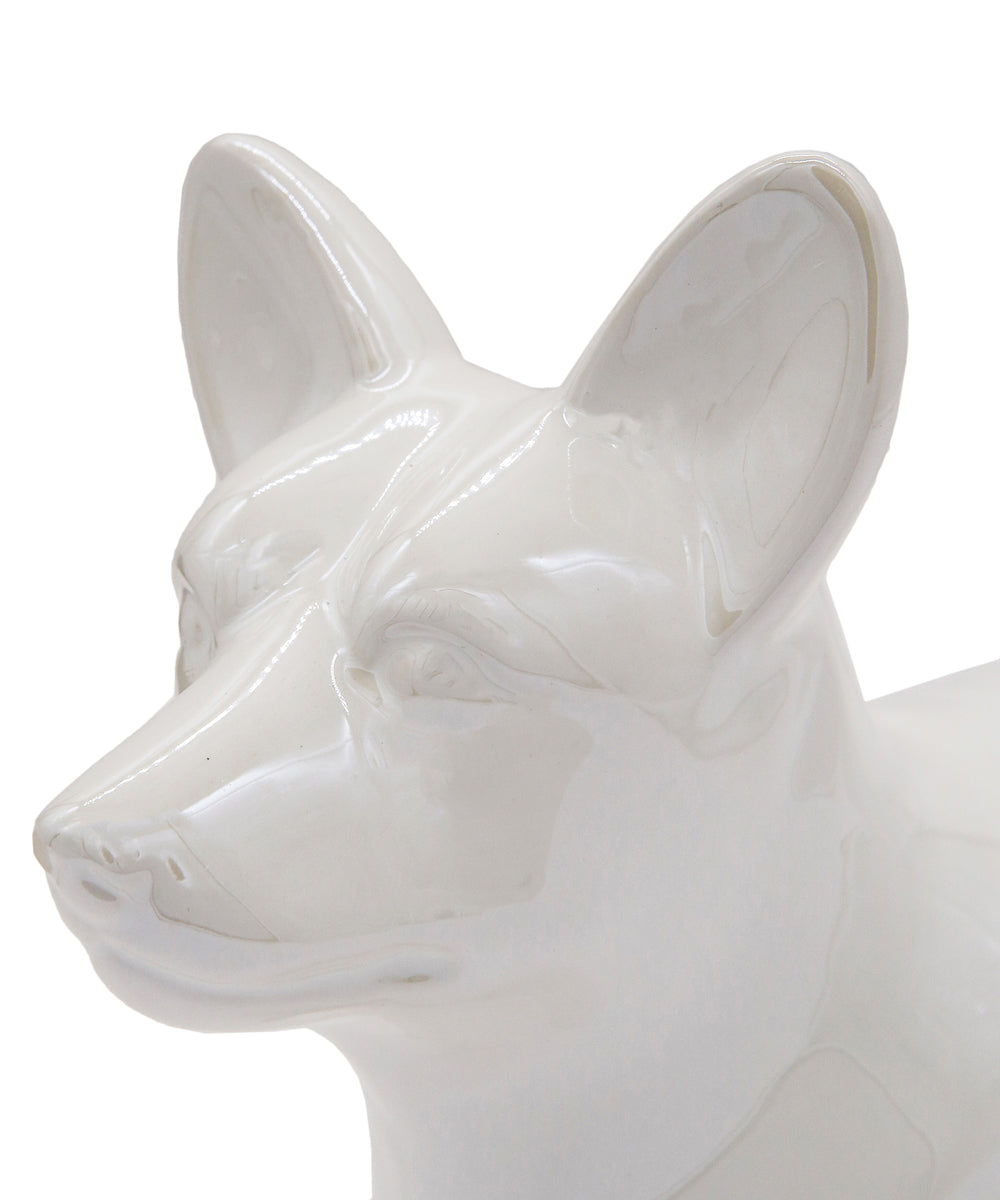 Standing Corgi Ceramic Pet Statue