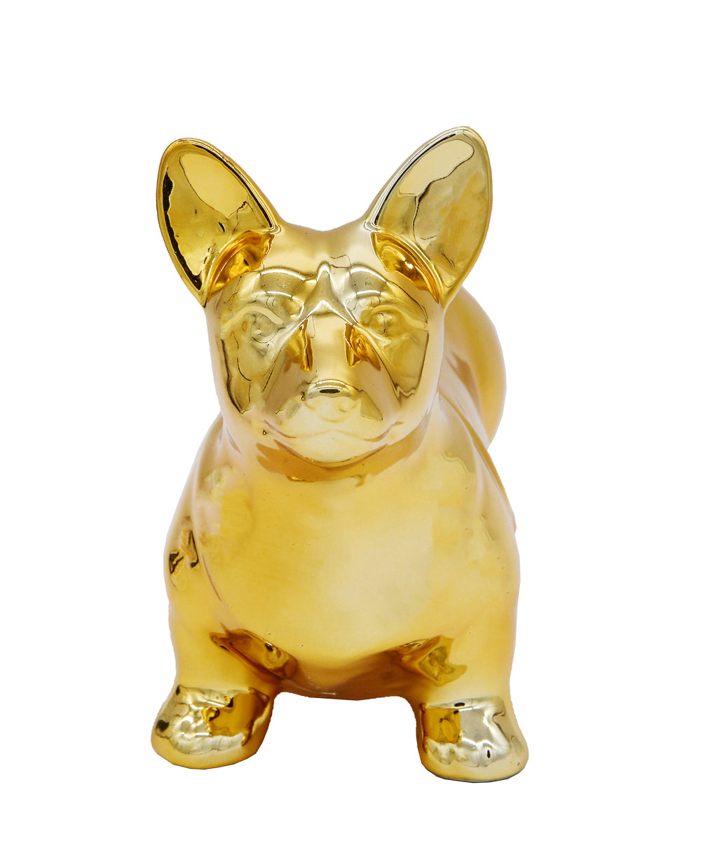 Standing Corgi Ceramic Pet Statue