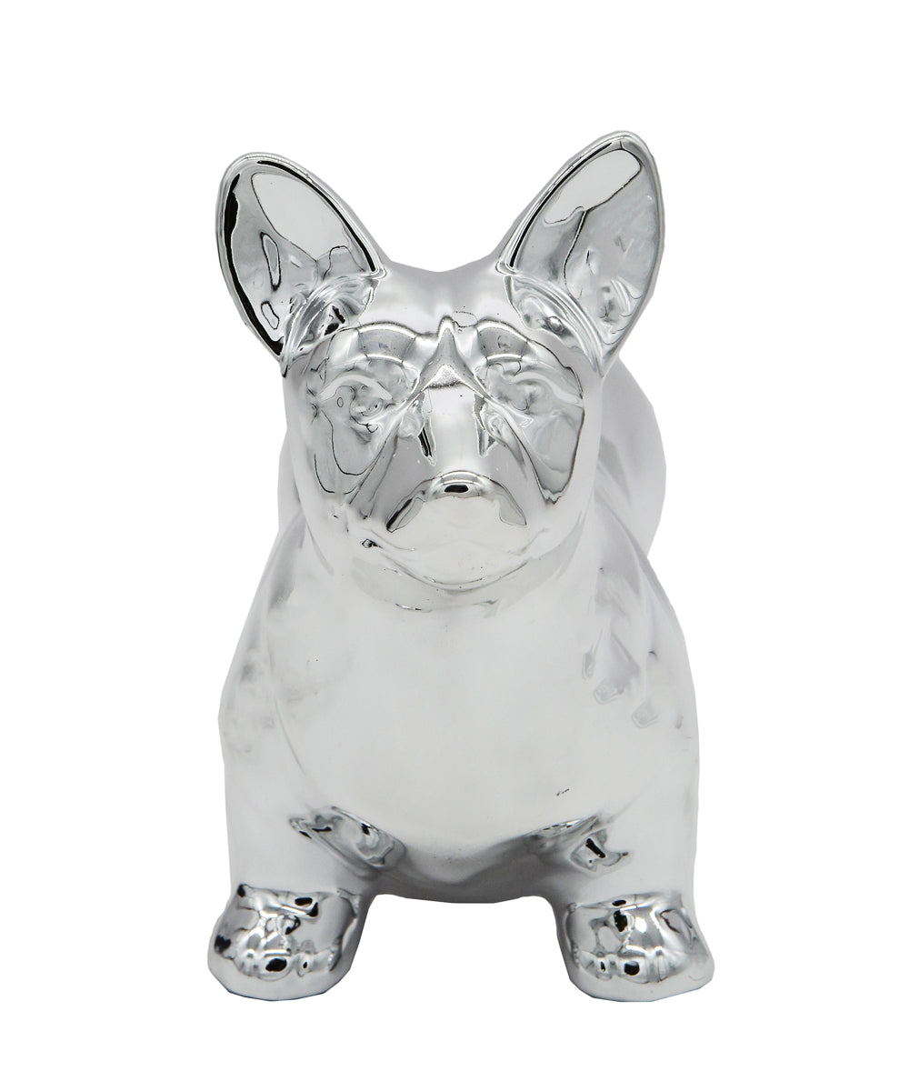 Standing Corgi Ceramic Pet Statue