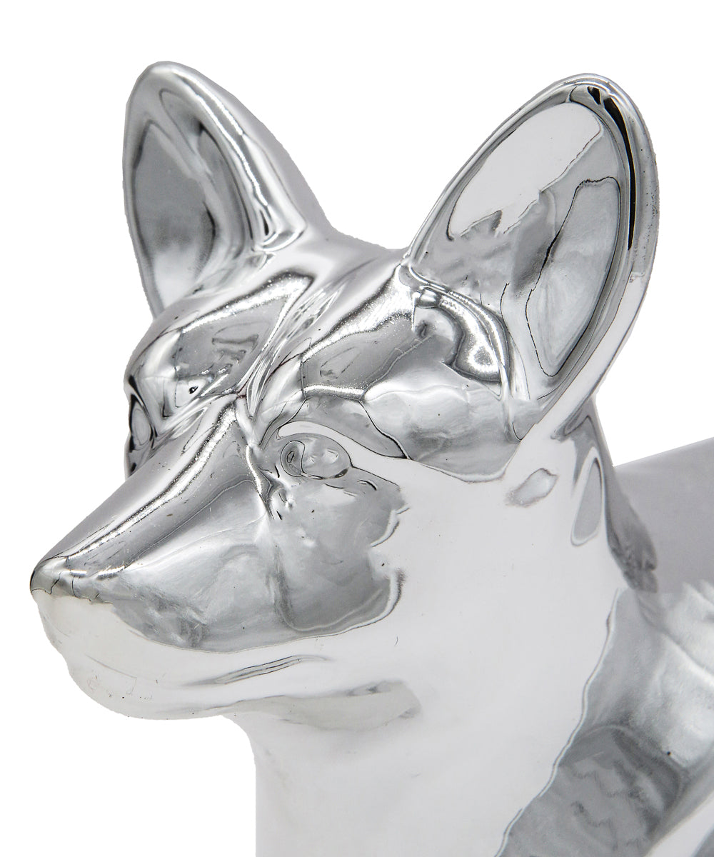 Standing Corgi Ceramic Pet Statue