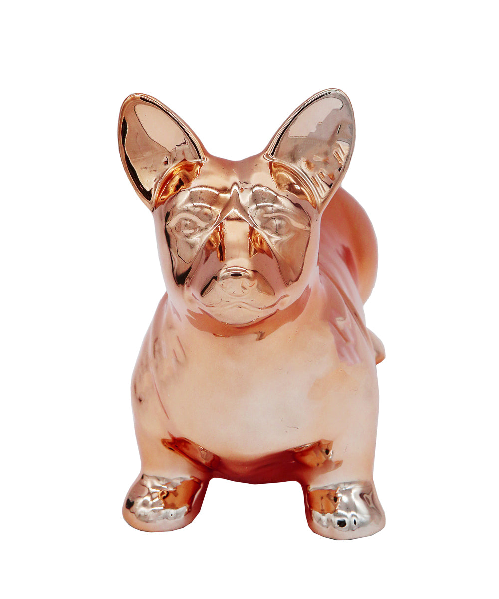 Standing Corgi Ceramic Pet Statue