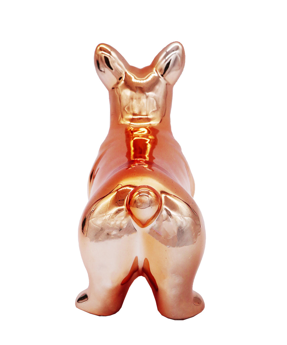 Standing Corgi Ceramic Pet Statue