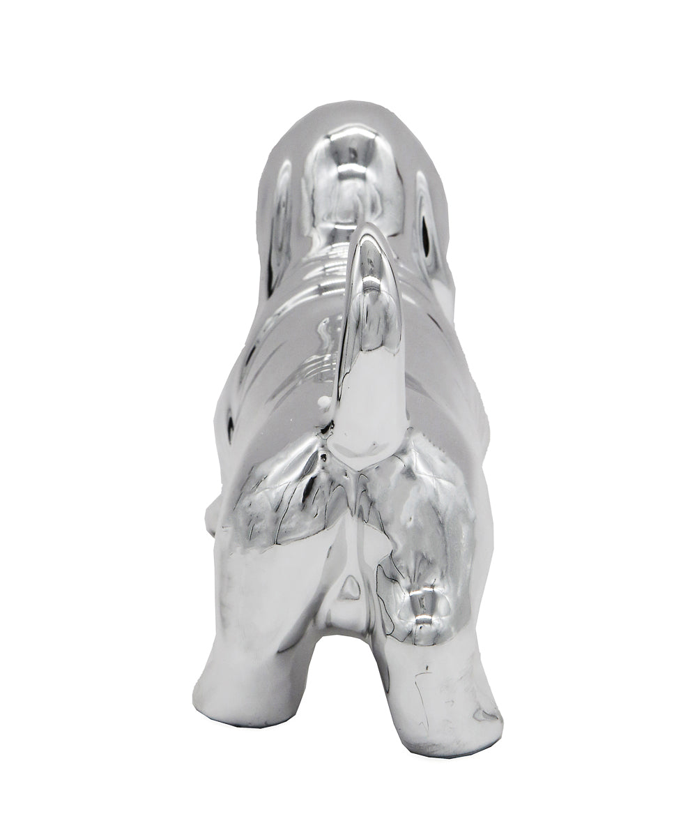 Standing Basset Hound Ceramic Statue, Custom Pet Statue
