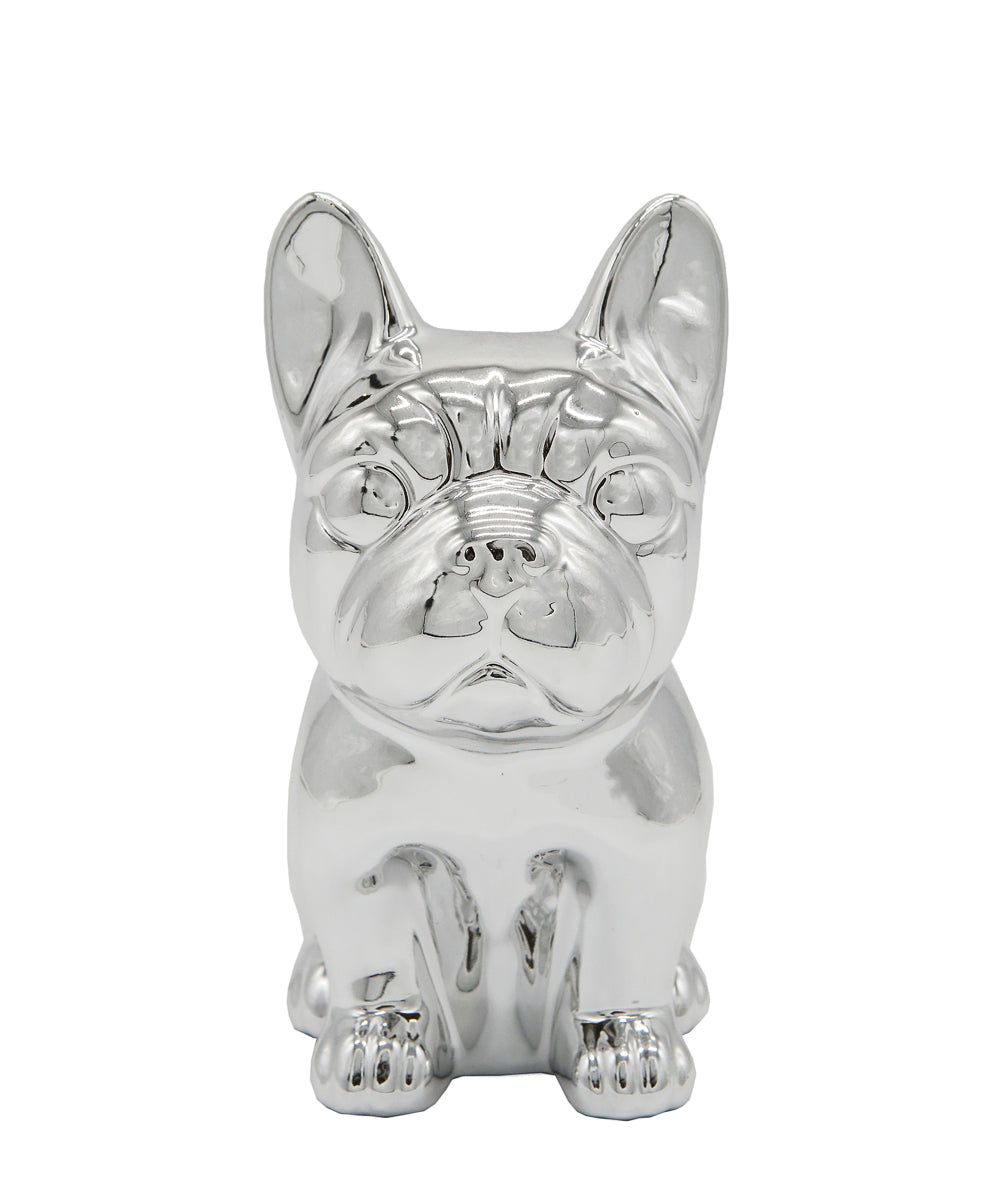 Sitting French Bulldog Ceramic Pet Statue