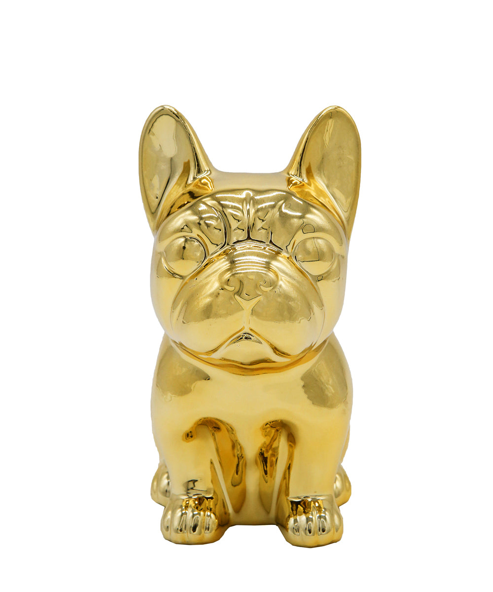 Sitting French Bulldog Ceramic Pet Statue