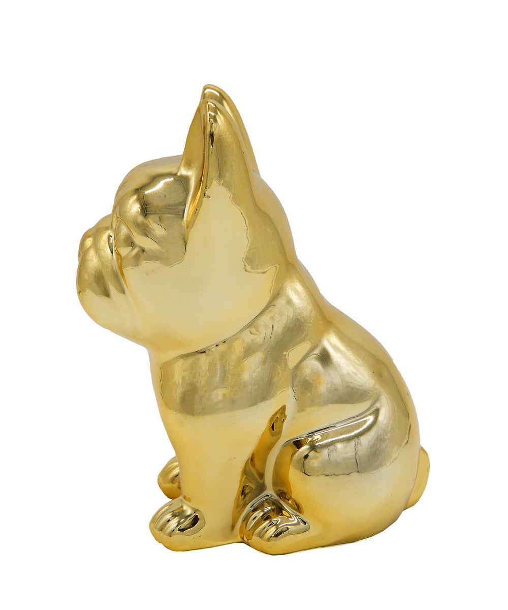 Sitting French Bulldog Ceramic Pet Statue