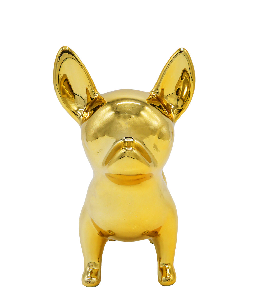 Standing Chihuahua Ceramic Pet Statue