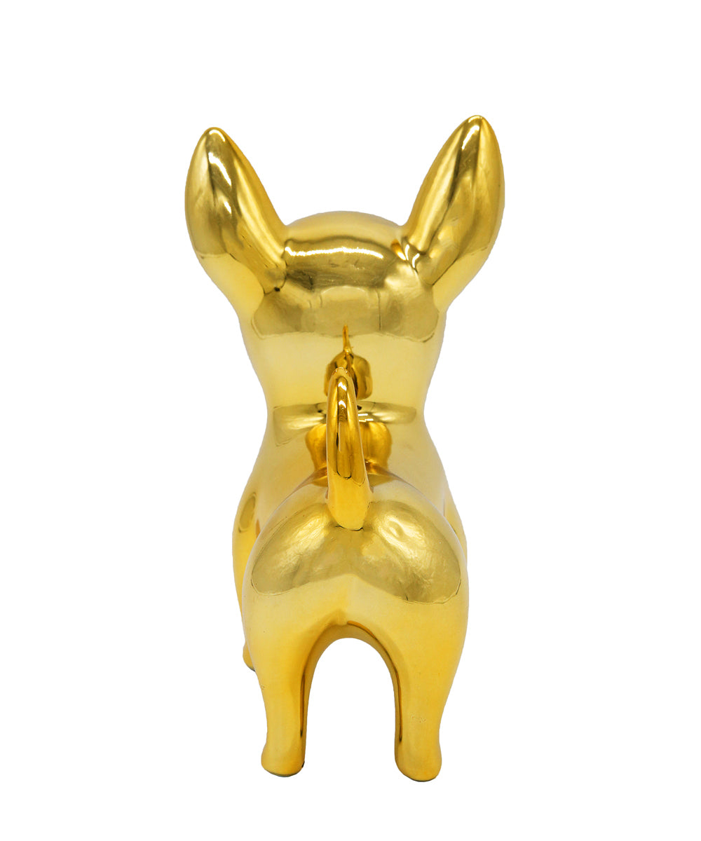 Standing Chihuahua Ceramic Pet Statue