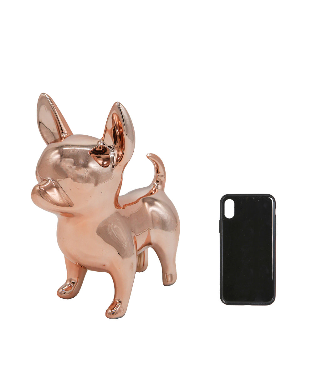Standing Chihuahua Ceramic Pet Statue