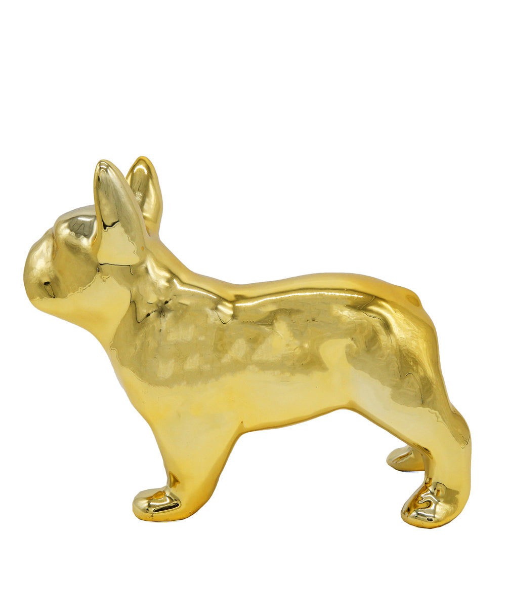 Standing French Bulldog Ceramic Pet Statue