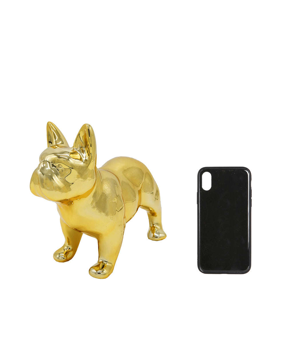 Standing French Bulldog Ceramic Pet Statue
