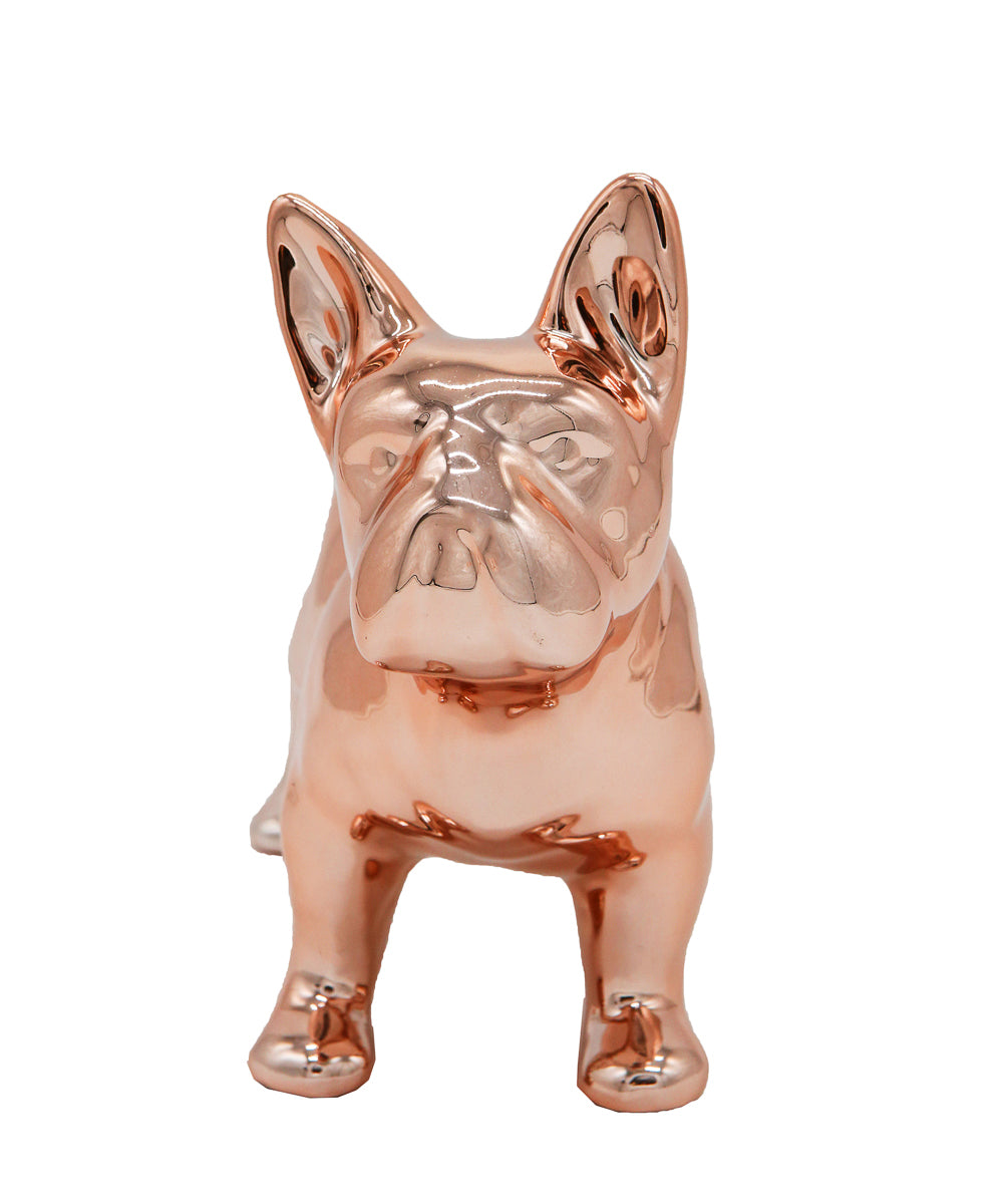 Standing French Bulldog Ceramic Pet Statue