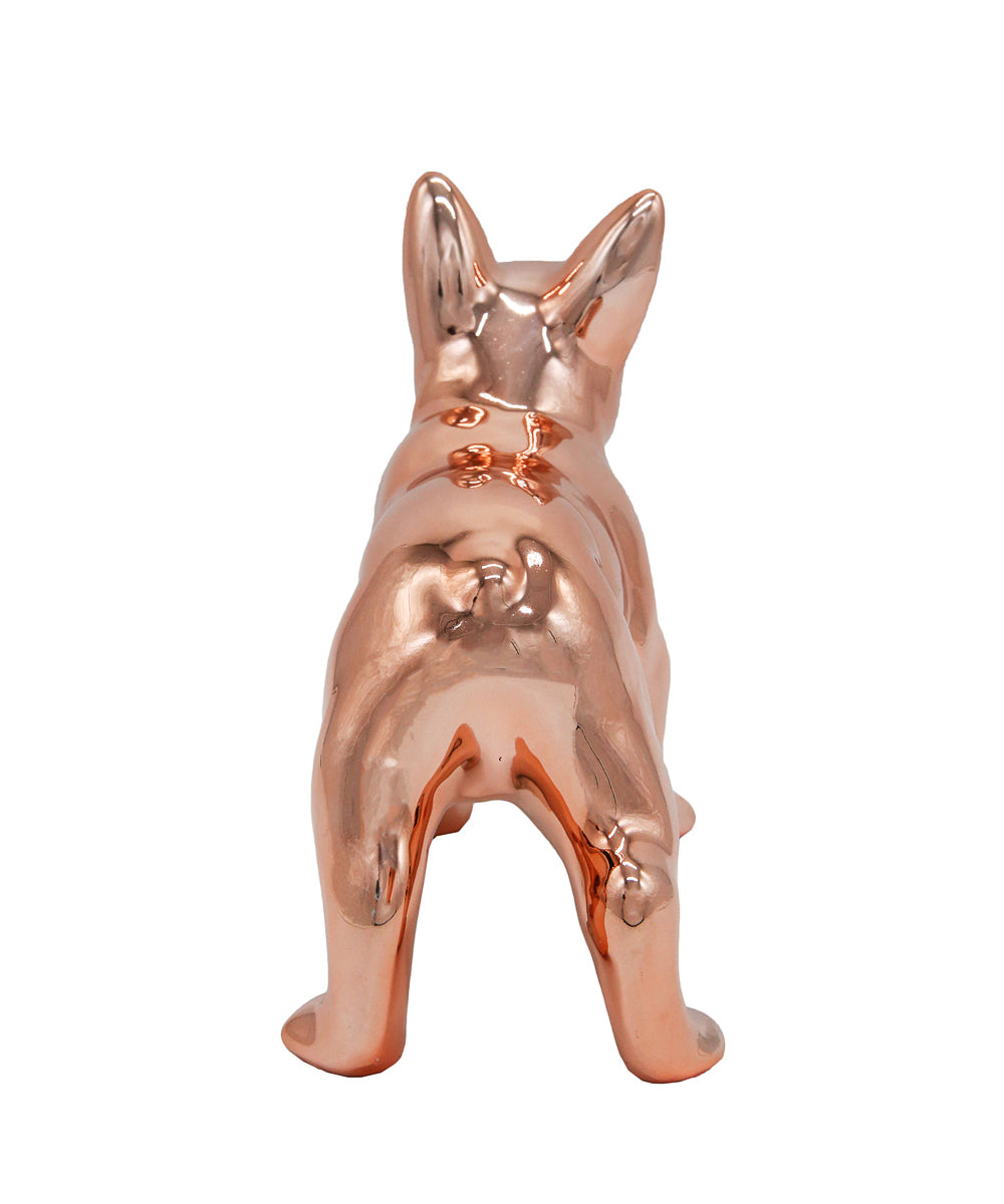 Standing French Bulldog Ceramic Pet Statue