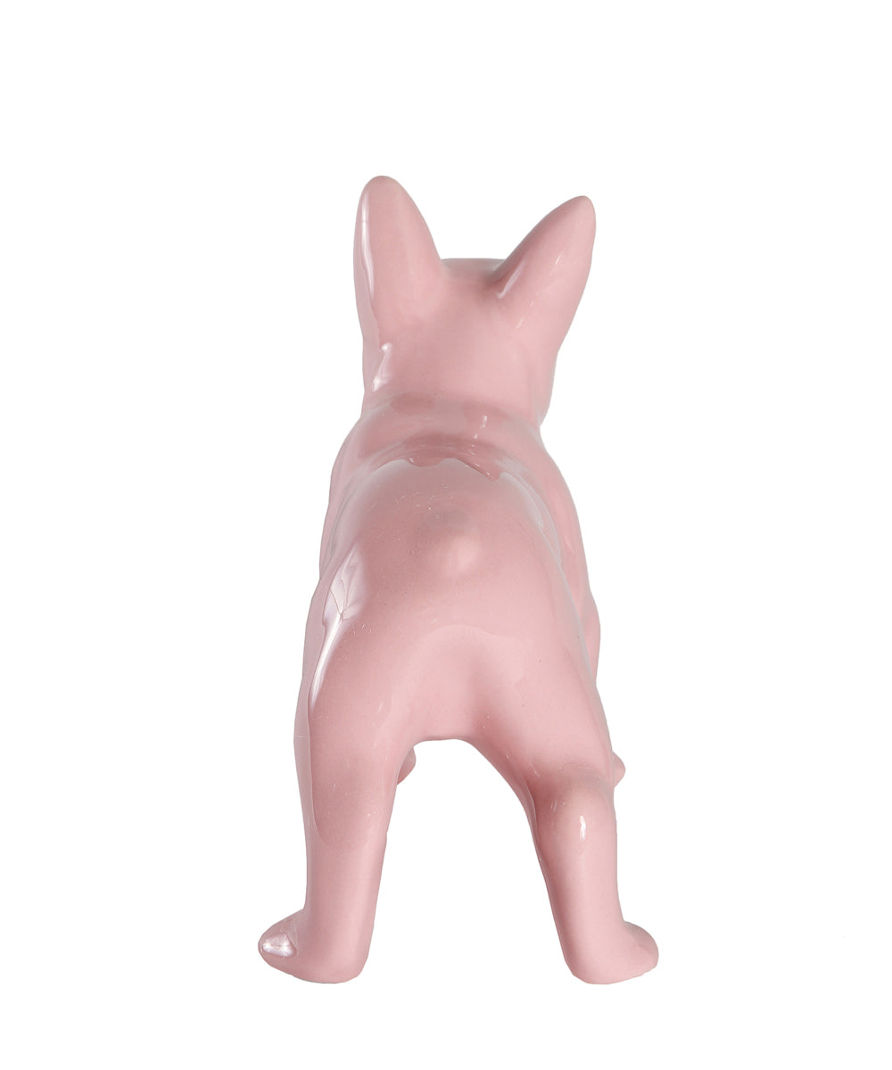 Standing French Bulldog Ceramic Pet Statue