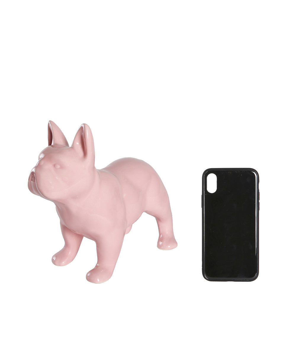 Standing French Bulldog Ceramic Pet Statue