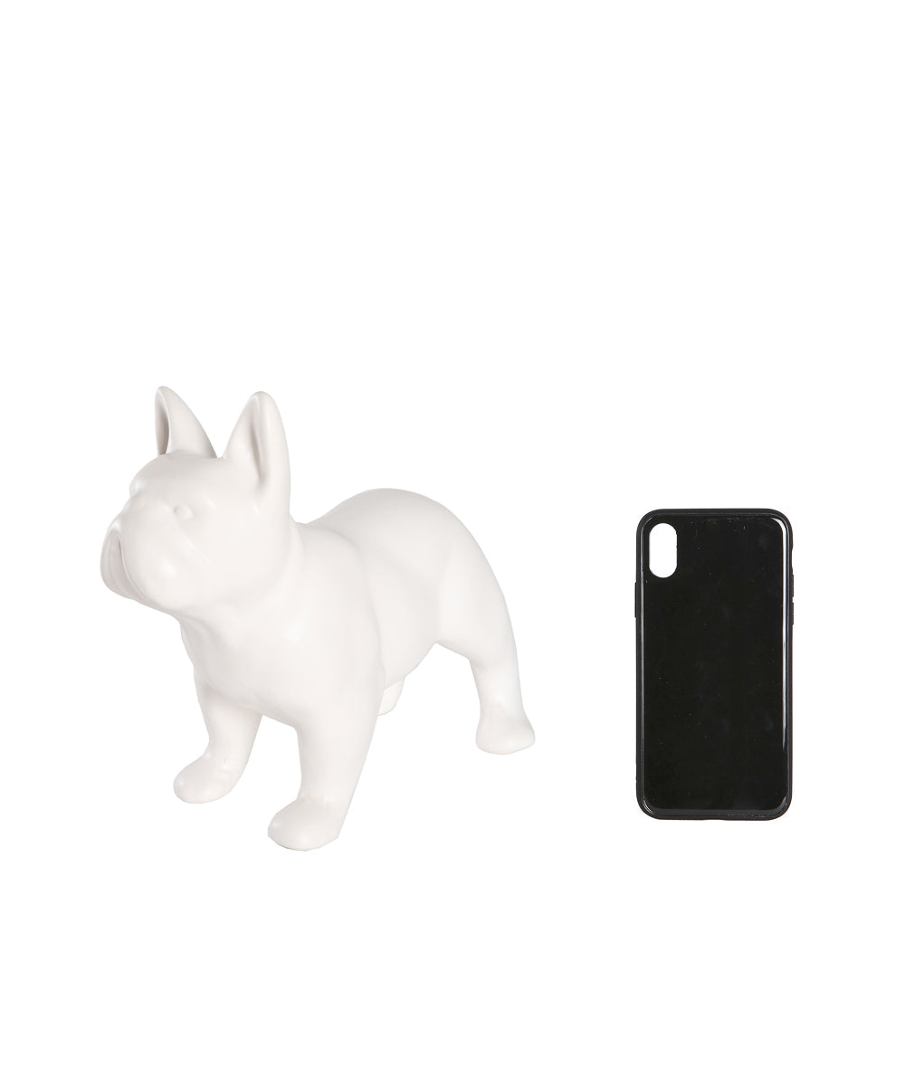 Standing French Bulldog Ceramic Pet Statue