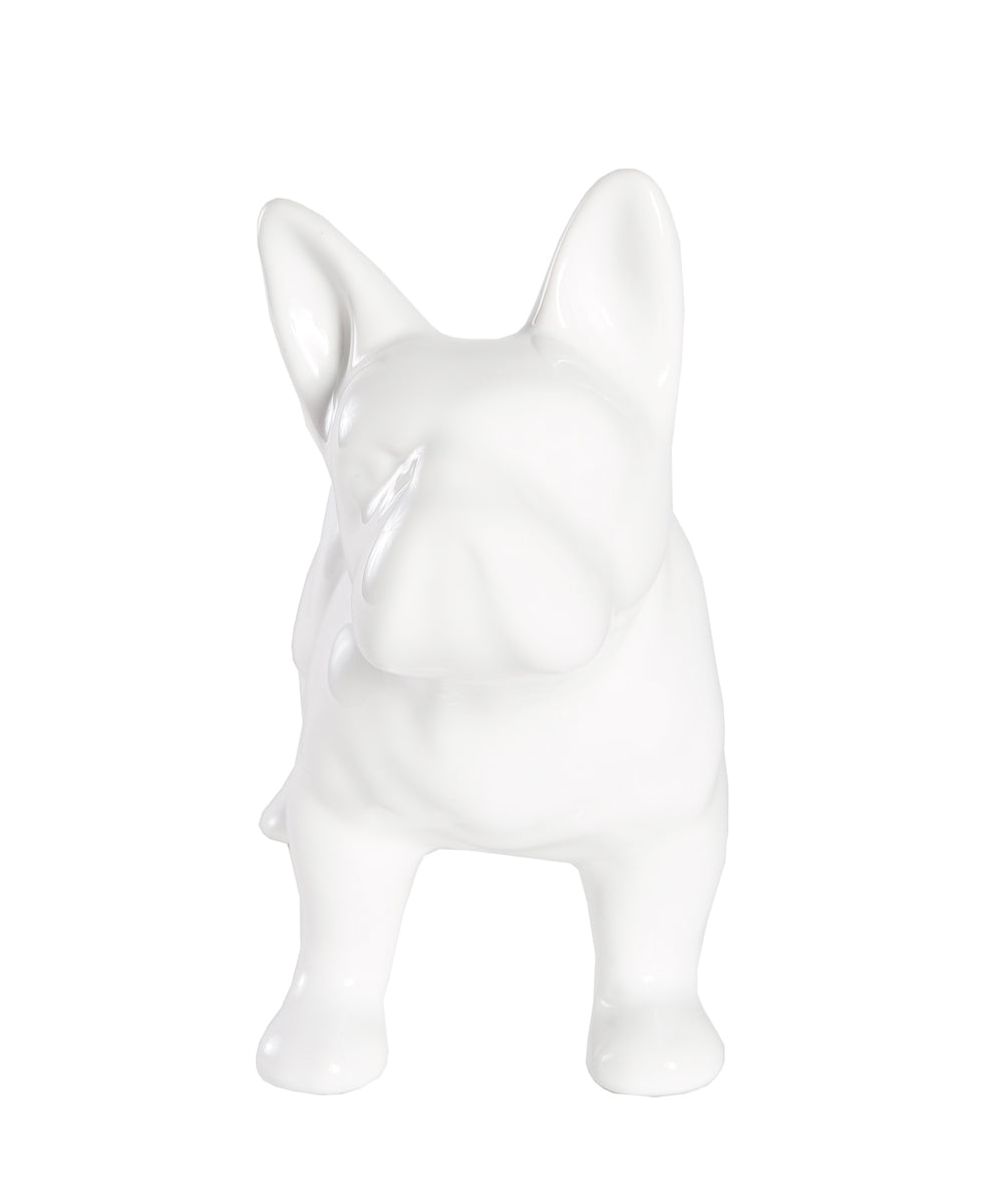 Standing French Bulldog Ceramic Pet Statue