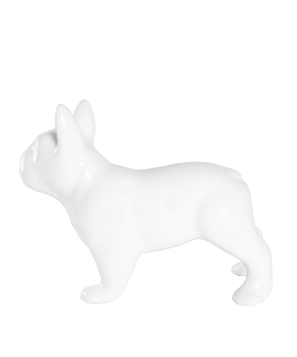 Standing French Bulldog Ceramic Pet Statue