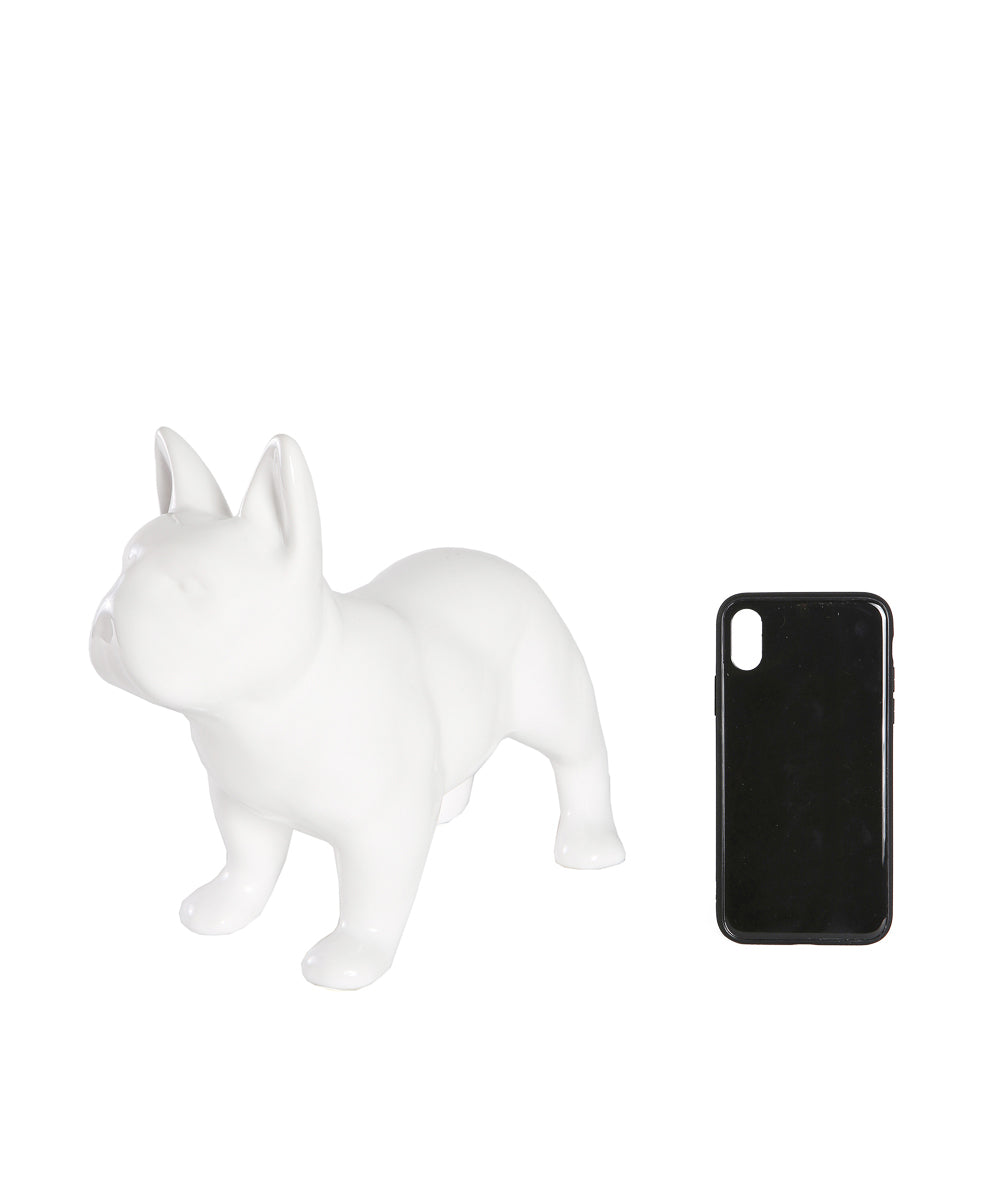 Standing French Bulldog Ceramic Pet Statue