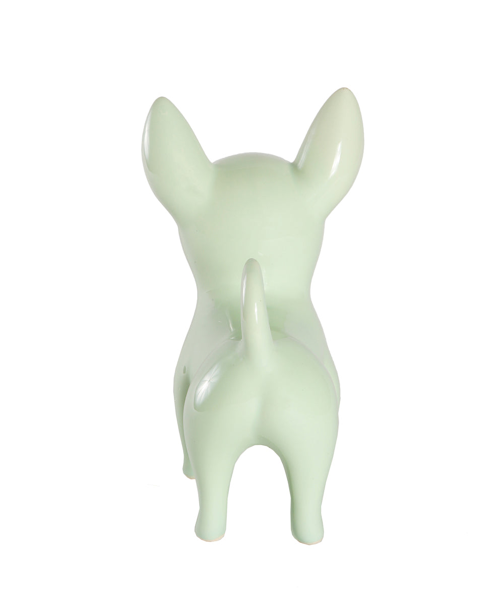 Standing Chihuahua Ceramic Pet Statue