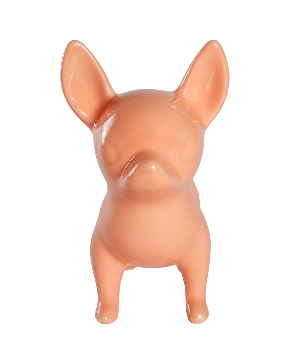 Standing Chihuahua Ceramic Pet Statue