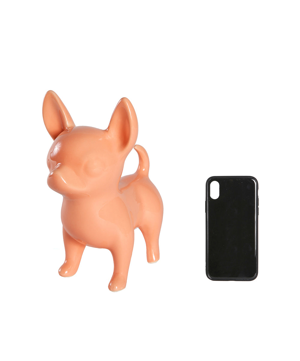 Standing Chihuahua Ceramic Pet Statue