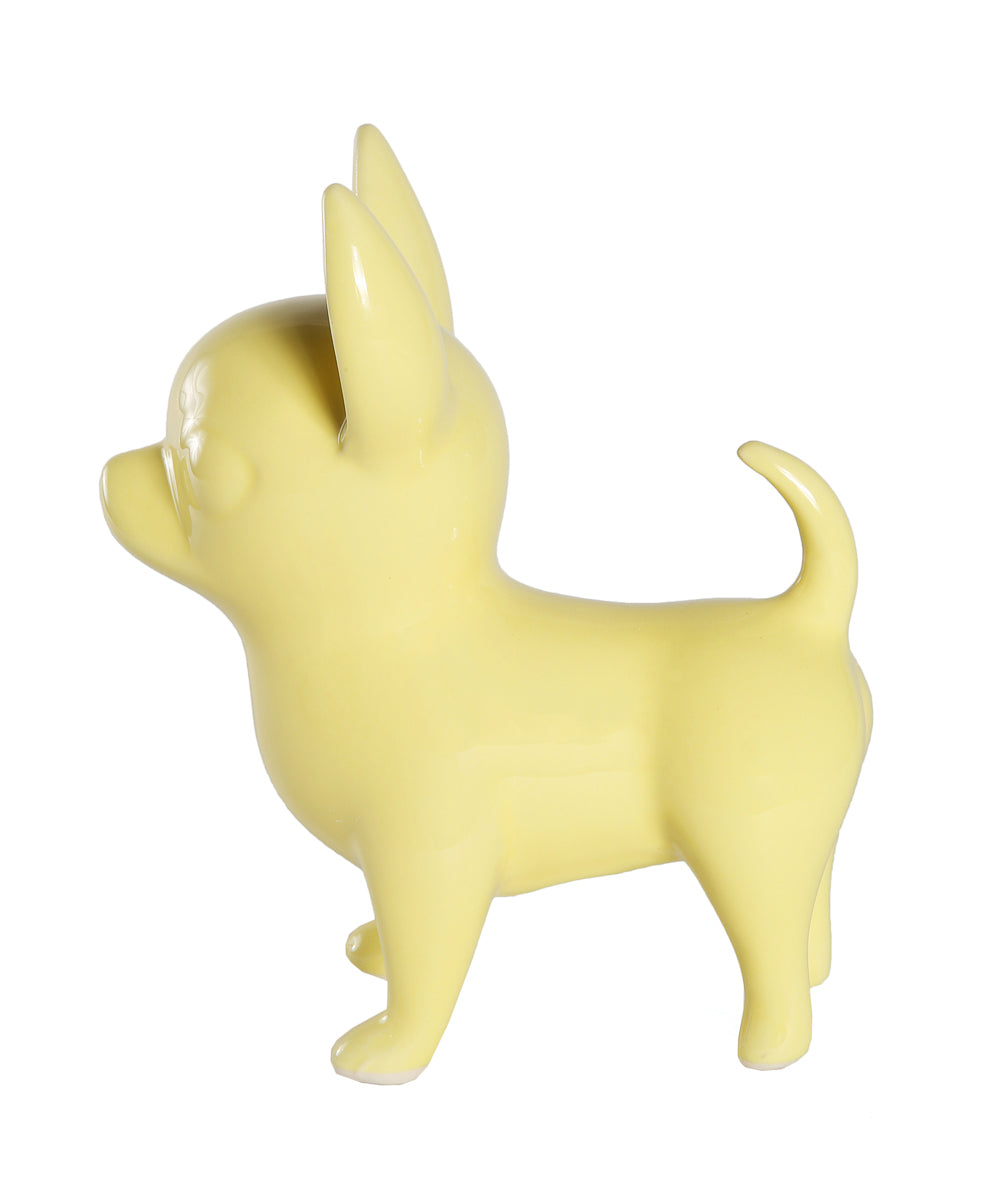 Standing Chihuahua Ceramic Pet Statue