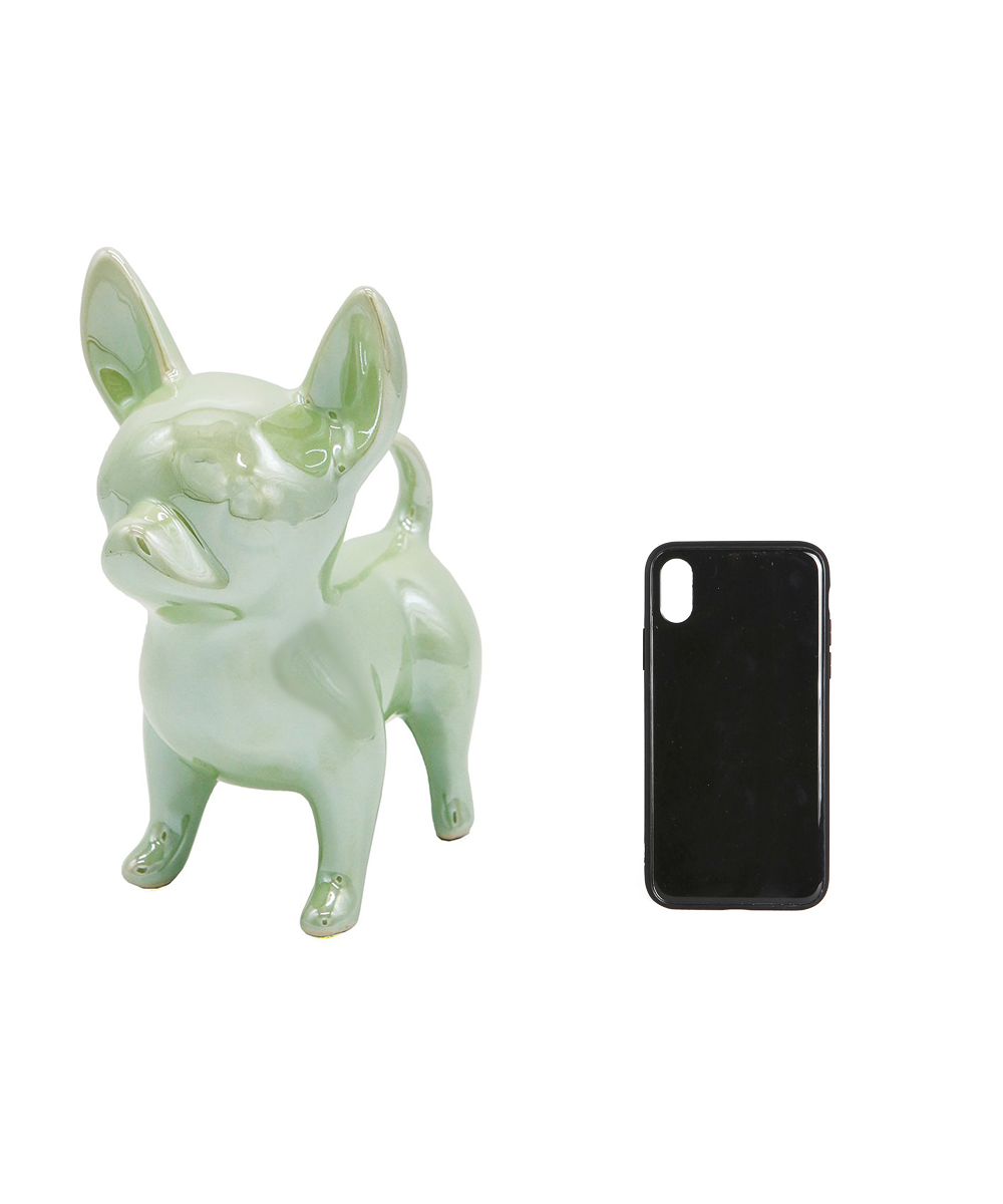 Standing Chihuahua Ceramic Pet Statue