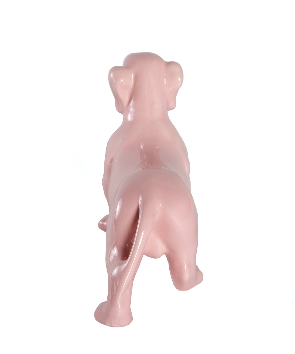 Standing Dachshund Ceramic Statue, Custom Pet Ceramic Statue