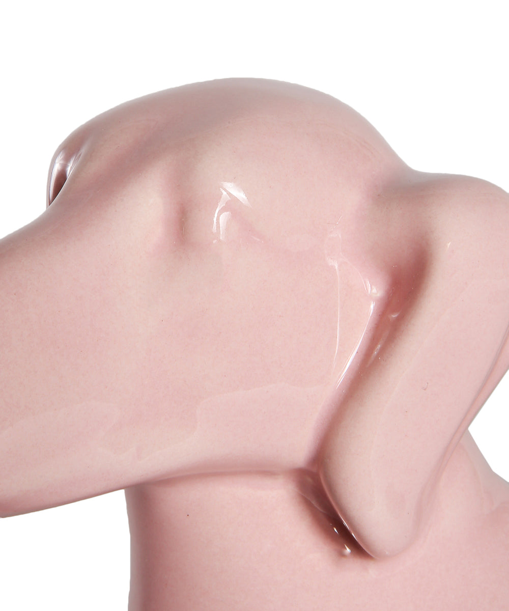 Standing Dachshund Ceramic Statue, Custom Pet Ceramic Statue