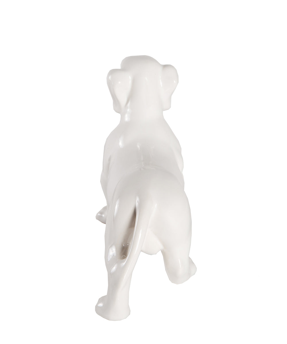 Standing Dachshund Ceramic Statue, Custom Pet Ceramic Statue